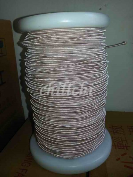 Making 0.1X350 shares high frequency line multi strand wire USTC litz wire