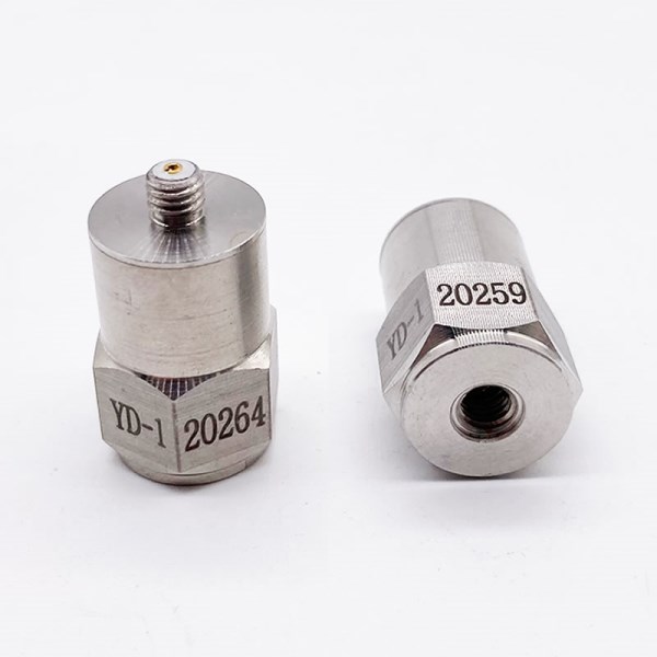 Piezoelectric Accelerometer YD-1 YD-12 Metal Package High Sensitivity Charge Type 2000g