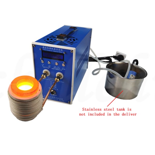 220 volt small high frequency induction heating machine, metal heater, electromagnetic heater, quenching heater, furnace
