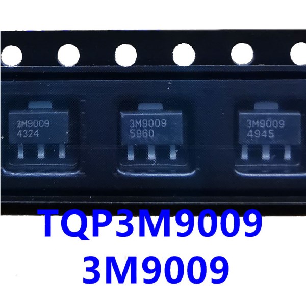 100pcslot TQP3M9009 Silkscreen 3M9009 SOT-89 TRIQUINT RF High Linearity Power Amplifier IC Chip