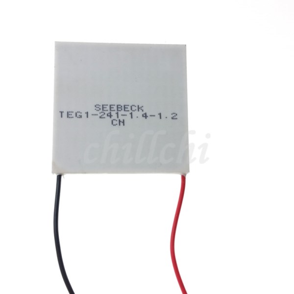 High temperature industrial Seebeck thermoelectric power generation chip TEG1-241-1.4-1.2 55 * 55mm high-tech