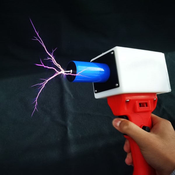 Handheld Tesla Coil Magnetic Explosion Infantry Palm Lightning Mini Arc Generator 10cm Arc Touchable