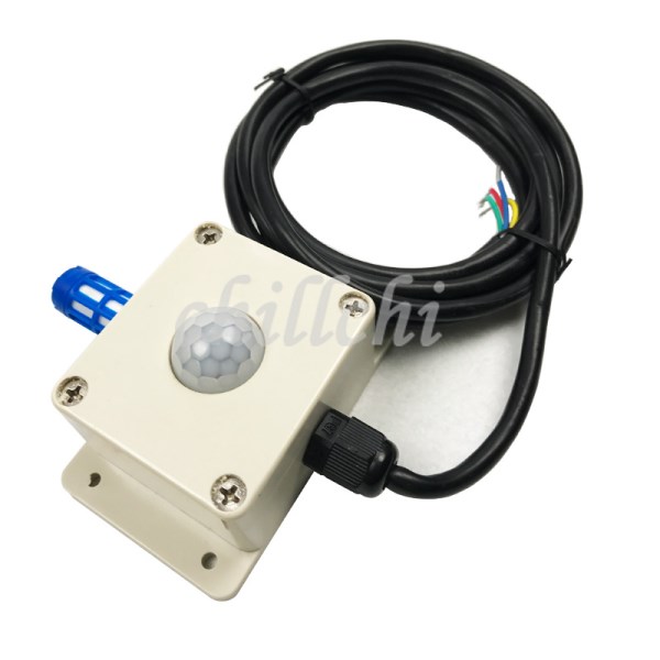 RS485 outdoor illumination temperature and humidity sensor three in one temperature and humidity photometer outdoor wide range