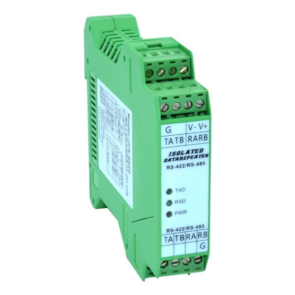 2 way 485 repeater industrial level with photoelectric isolation lightning protection 2 RS485 amplification module 2 in 2 out