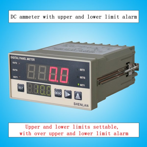 High-precision upper and lower limit over-range alarm output 4-digit display DC ammeter mA meter SP42-DA0.1