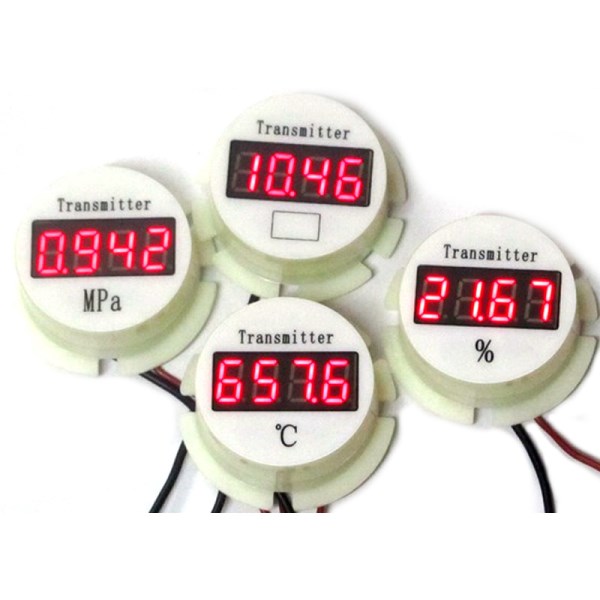 2088 passive 2-wire meter head 4-20mA temperature and pressure tabs display table header Percent Display