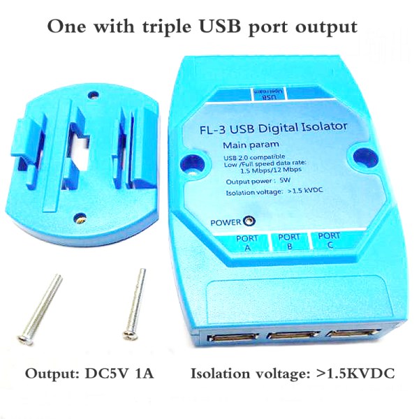 USB HUB isolator USB protection board Adam module rail installation anti-jamming ADUM3160 4160