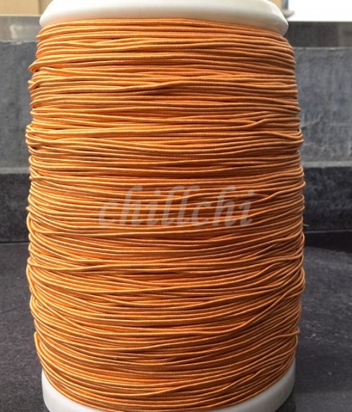 0.04x660 shares orange strands of silk covered wire natural silk envelope Litz wire