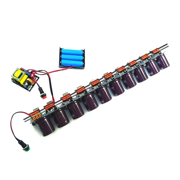 Ten-level electromagnetic gun diy kit