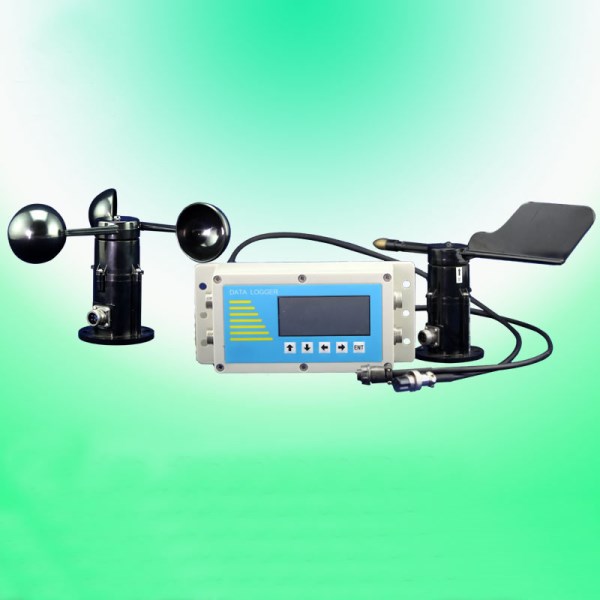Wind speed and direction recorder Real-time monitoring and automatic recording environmental meteorological data meter