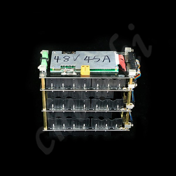 Battery box high voltage 18650 series battery high power welding free charging treasure 13 serial battery protection board 48v