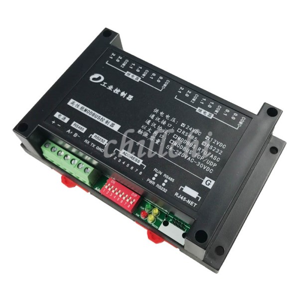 Multi relay control output module Modbus protocol RTU unit 220V 5A contact capacity equipment