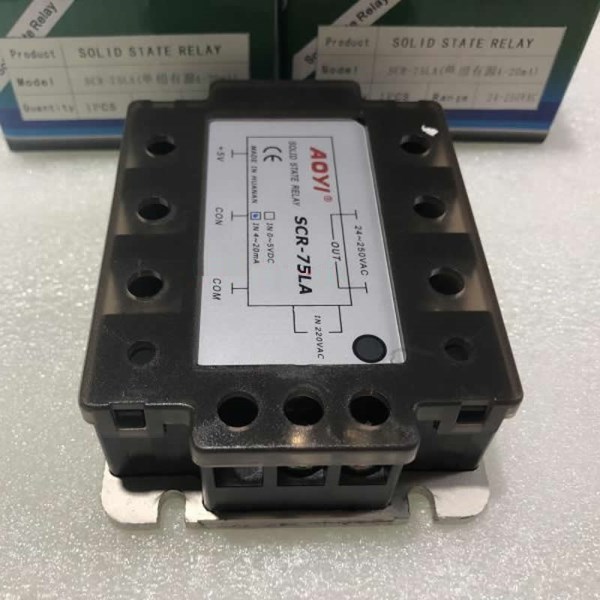 SCR-120LA-WY Voltage Stabilizing Single Phase AC Voltage Regulator Module Single Phase Solid State Relay