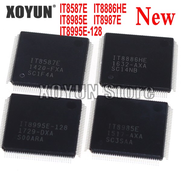 100%New IT8587E FXA FXS IT8886HE AXA AXS IT8985E AXA AXS IT8987E BXA BXS IT8995E-128 CXA CXS DXA QFP-128 IC