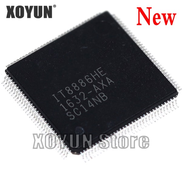 (2piece) 100% New IT8886HE AXA AXS QFP-128 Chipset
