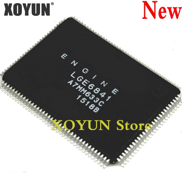 (1piece)100% New LGE6841 QFP-128 Chipset