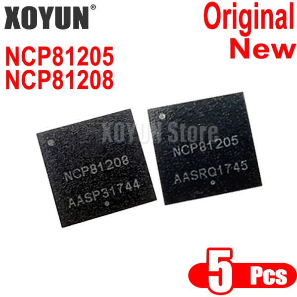 5pcs 100%New NCP81205 NCP81208 QFN