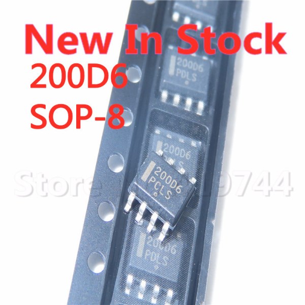 5PCSLOT 200D6 SOP-8 NCP1200D60R2G NCP1200D60 LCD power management chip In Stock NEW original IC