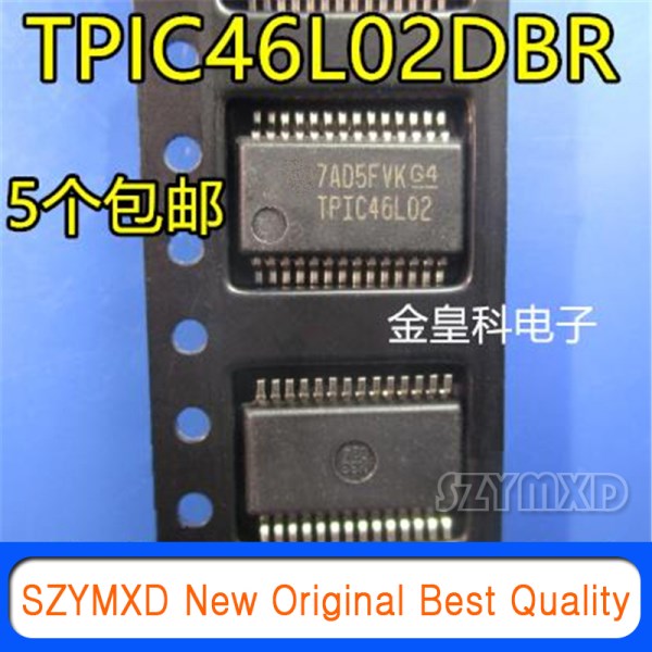 5PcsLot New Original TPIC46L02 Wuling Light Motorola 465 Computer Board Injector Drive Module IC Chip Chip In Stock