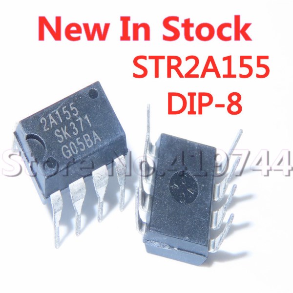 5PCSLOT 100% Quality STR2A155D 2A155D 2A155 DIP-8 power management IC chip In Stock New Original