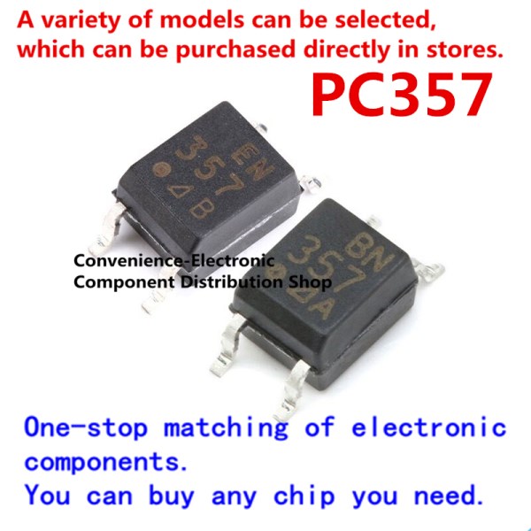 10PCSPack new 357 PC357C PC357N SOP-4 optocoupler chip integrated circuit