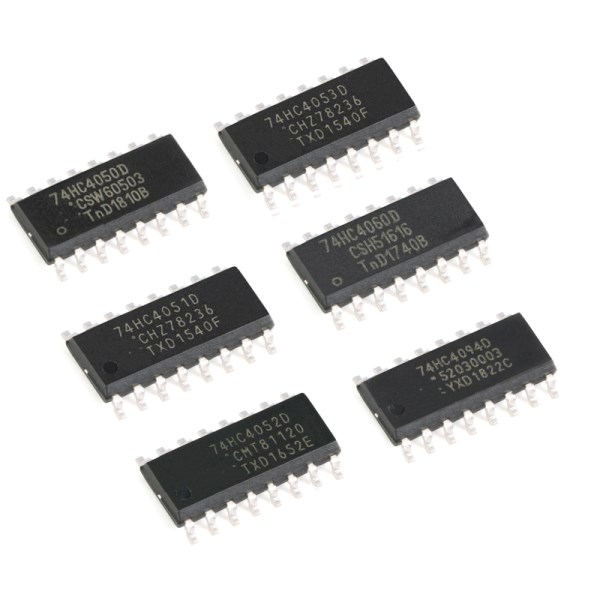 50PCS 74HC4050D 74HC4051D 74HC4052D 74HC4053D 74HC4060D 74HC4094D SOP16 Demultiplexer chips