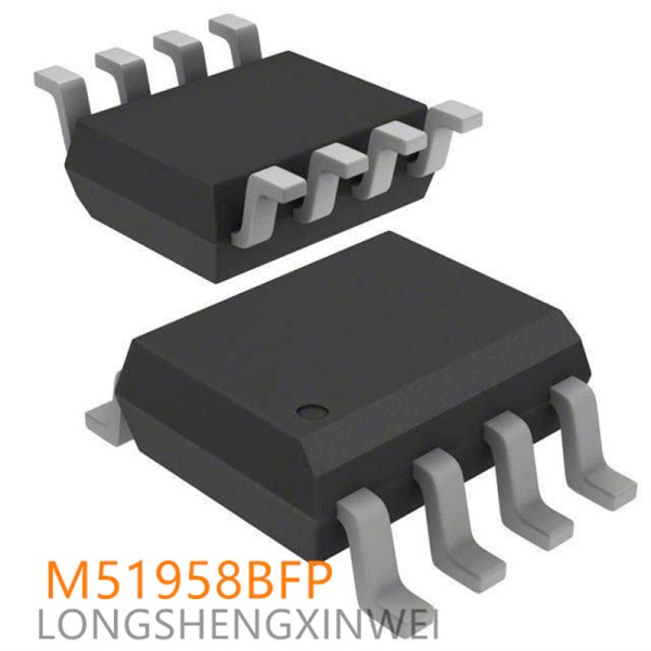 1PCS New Original M51958BFP M51958 Screen Printed 958B SOP8 Patch Voltage Detection Chip