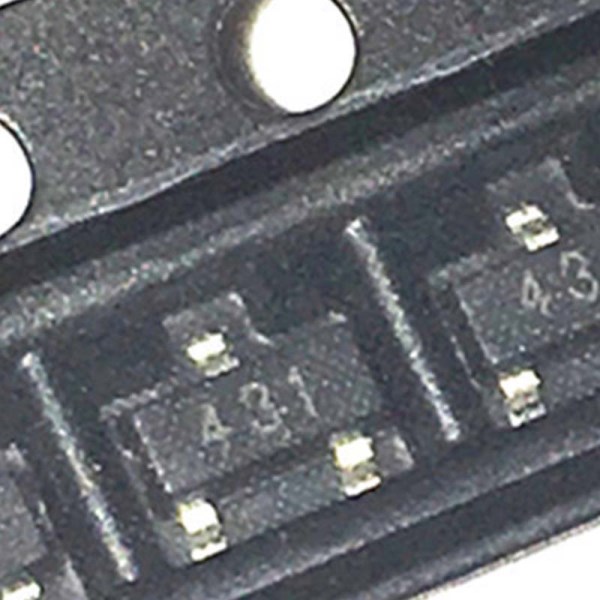 50PCS TL431 SOT23 Transistor SMD 431 Original IC Chip