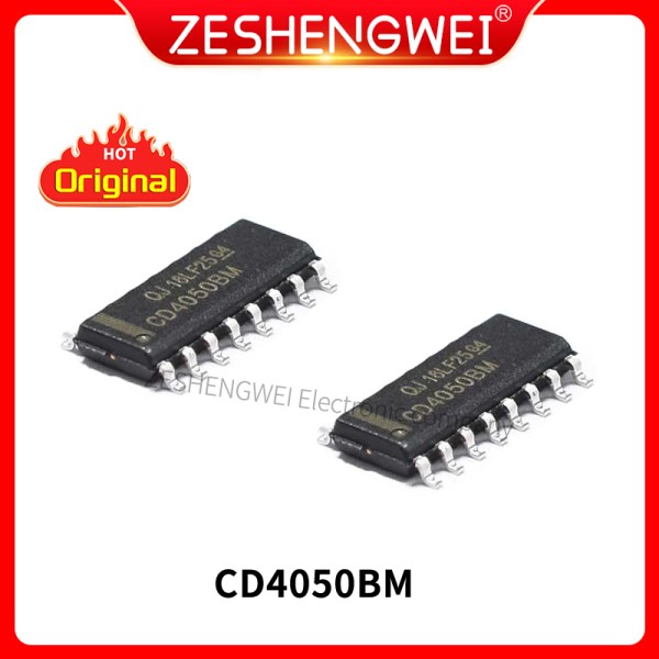 10PCS HCF4050 HEF4050BT CD4050BM SOP16 CD4050BE Buffer Converter Chip In Stock