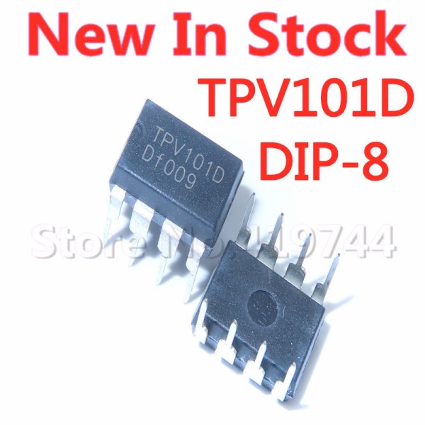 5PCSLOT TPV101D = TPV101AD DIP-8 LCD power management chip In Stock NEW original IC