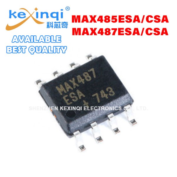 10pcslot New Best Quantily MAX485 487CSA ESA RS485 Transceiver Chip SMD SOP-8 MAX485ESA