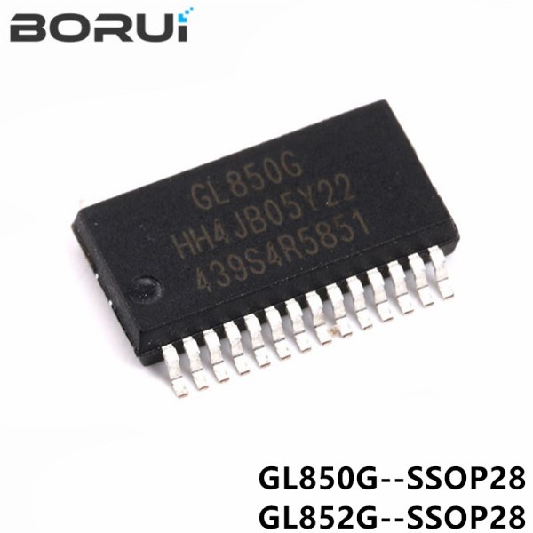 New and original GL850G GL852G SSOP28 USB 2.0Center controller IC chip USB 2.0 center controller, U disk master control chip