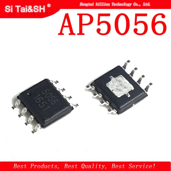 10PCS AP5056 5056 SOP8 New battery charge management chip