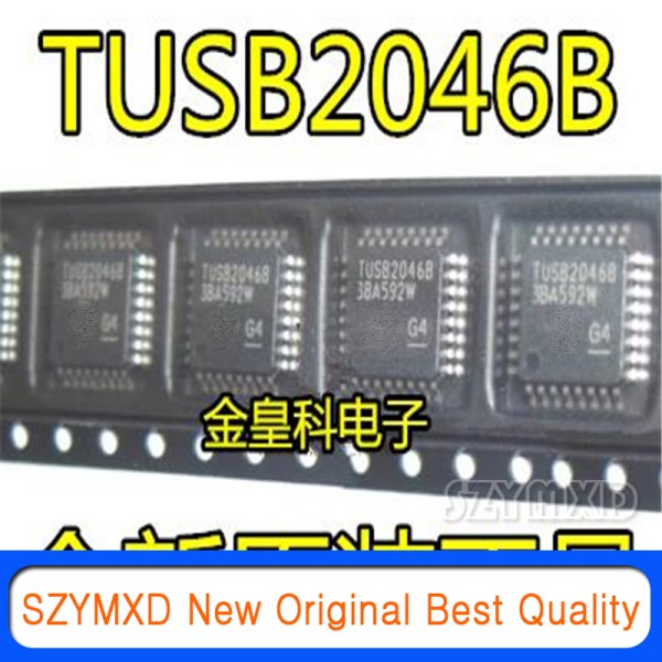 5PcsLot New Original TUSB2046B TUSB2046BVFR QFP32 Pin USB Splitter Chip Patch IC Shunsheng Chip In Stock