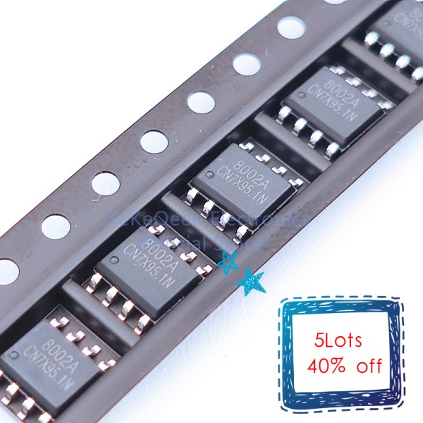 10Pcs 8002A 8002B 8002D 8002E SOP-8 2W 3W Audio Amplifier IC SMD Chip Audio power amplifier