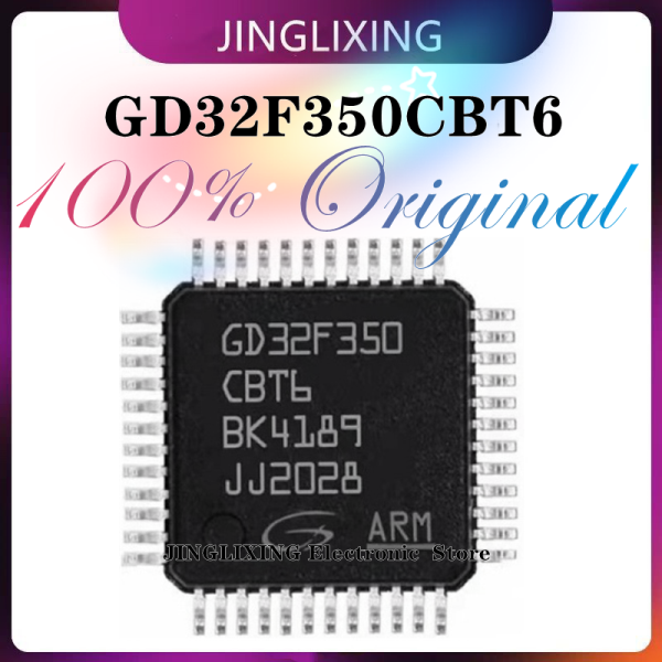1pcslot New Original GD32F350CBT6 GD32F350 LQFP-48 chips package
