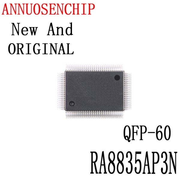1PCS New And Original RA8835 QFP60 LCD Driver Chip RA8835AP3N
