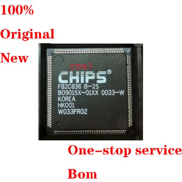 Original and New F82c836b-25 F82C836 B-25 QFP160 chip