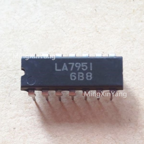 5PCS LA7951 DIP-14 Integrated Circuit IC chip