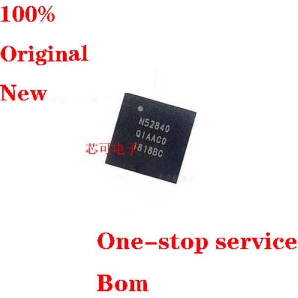 Original and New NRF52840-QIAA-R package QFN-73 wireless transceiver, Bluetooth chip