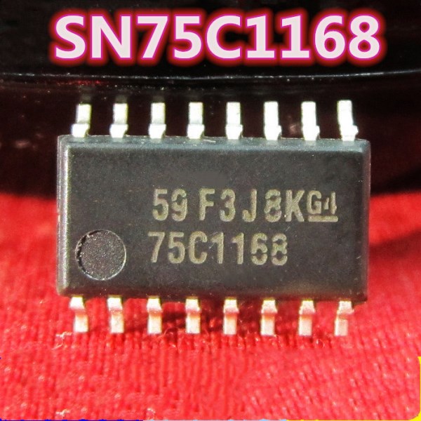 10piece-20pieceLOT SN75C1168 SOP-16 75C1168 SN75C1168NSR 75C1168NSR SOP16 5.2mm Transceiver chip
