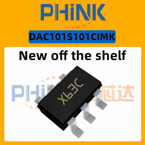 New original DAC101S101CIMKNOPB SOT-23-6 10 bit analog converter chip