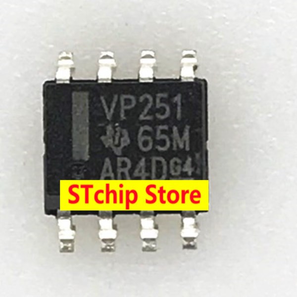 SOP-8 New imported SN65HVD251 SN65HVD251DR silkscreen VP251 SOP8 interface chip