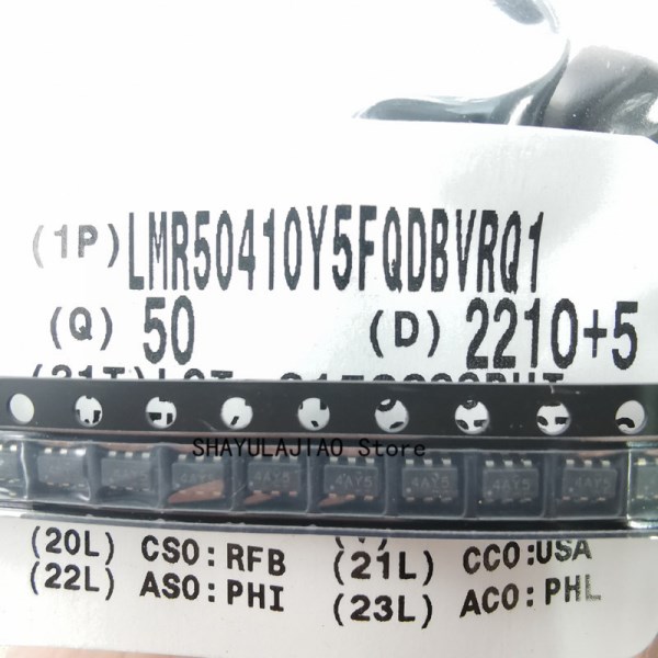 1PCS 100% original authentic LMR50410Y5FQDBVRQ1 SOT-23-6 LMR50410Y5 SOT23-6 Code: 4SY5 buck converter power chip
