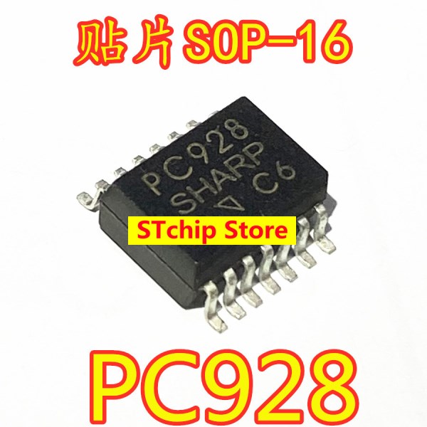 New original imported PC928 SOP-16 patch chip optocoupler ic integrated block SOP16