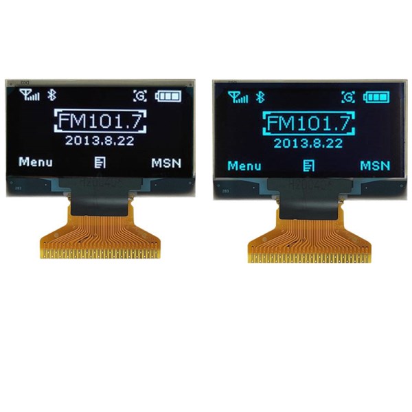 1.3 Inch OLED Display 128x64 Resolution Blue On Black SPI Serial Parallel and IIC Interface SH1106 Chip 30P NEW