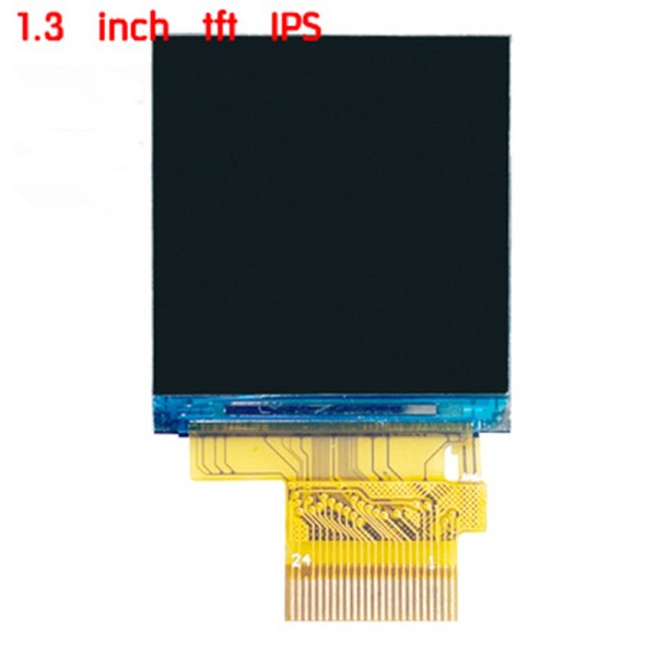 1.3 Inch 24PIN 262K HD IPS TFT Color Screen ST7789 Chip 240*240 Smoant Cylon Vape 4-Wire SPI Serial 8Bit Parallel Port Full View