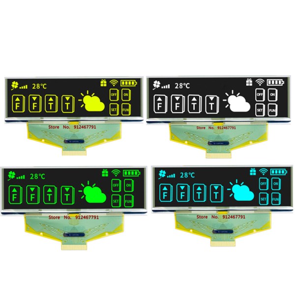 3.12 Inch 30PIN Yellow White Blue OLED Module SSD1322 Chip 256*64 5664ALBE Serial SPI 8Bit Parallel Interface For Raspberry Pi