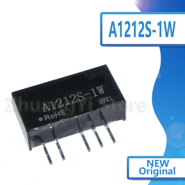 1pcslot Brand new original A1212S-1W single chip isolated power supply 12V turn positive and negative 12V