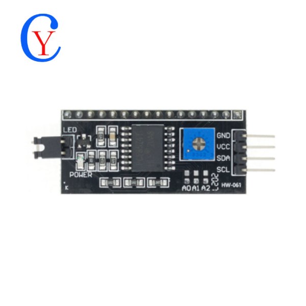 TWI IIC I2C SPI Serial Interface Port Board 1602 2004 LCD LCD1602 Adapter Plate Dispaly Adapter Converter Module PCF8574 Chip